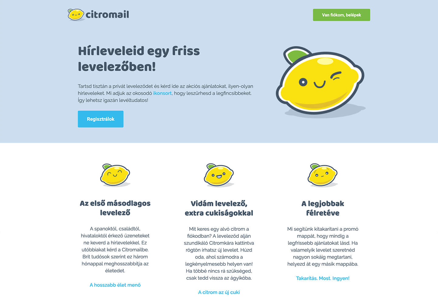 Citromail.hu rebrand